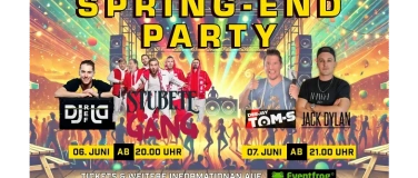 Event-Image for 'Spring-End-Party Huttwil / 6. Juni 2025 mit Stubete Gäng'