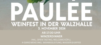 Organisateur de LA PAULÉE - DAS WEINFEST IN DER WALZHALLE