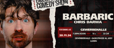 Event-Image for 'BARBARIC - English Stand Up Comedy with Chris Darwa - Luzern'