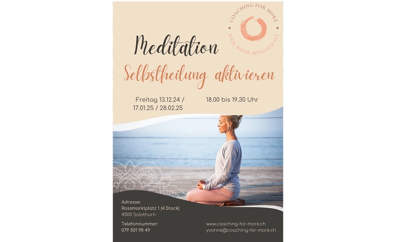 Meditation Selbstheilung aktivieren ${singleEventLocation} Billets