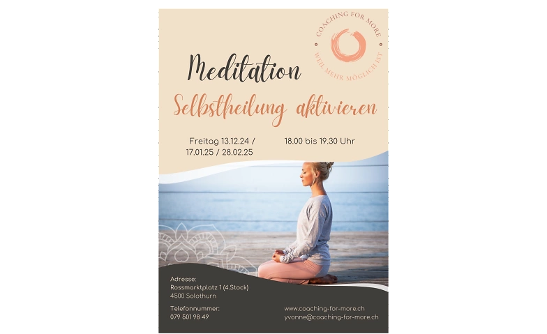 Meditation Selbstheilung aktivieren ${singleEventLocation} Billets