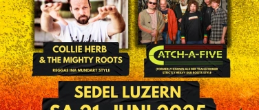 Event-Image for 'Live Reggae: Collie Herb & The Mighty Roots + Catch-A-Five'