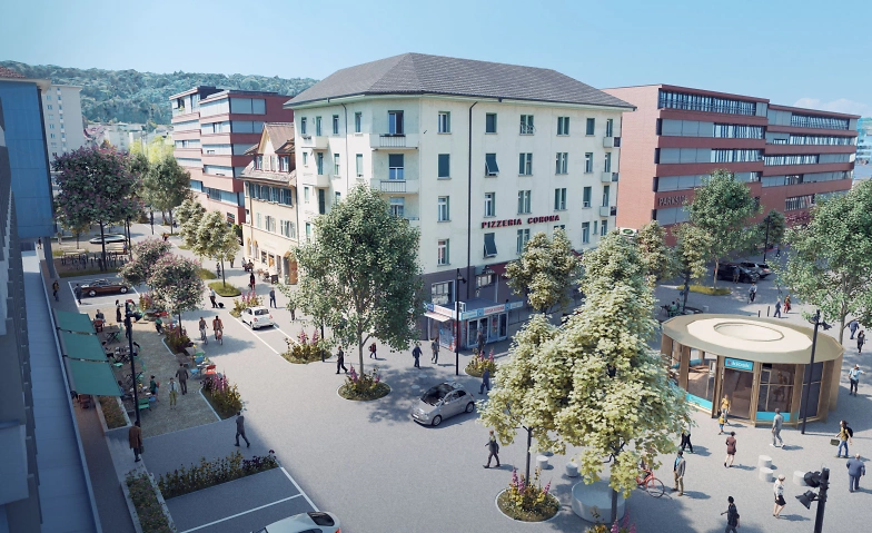 Event-Image for 'Eröffnung Begegnungszone Bereich Bahnhof Schlieren'