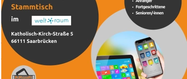 Event-Image for 'PC- und Smartphone-Stammtisch im welt:raum Saarbrücken'