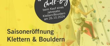 Event-Image for 'Saisoneröffnung Klettern & Bouldern'