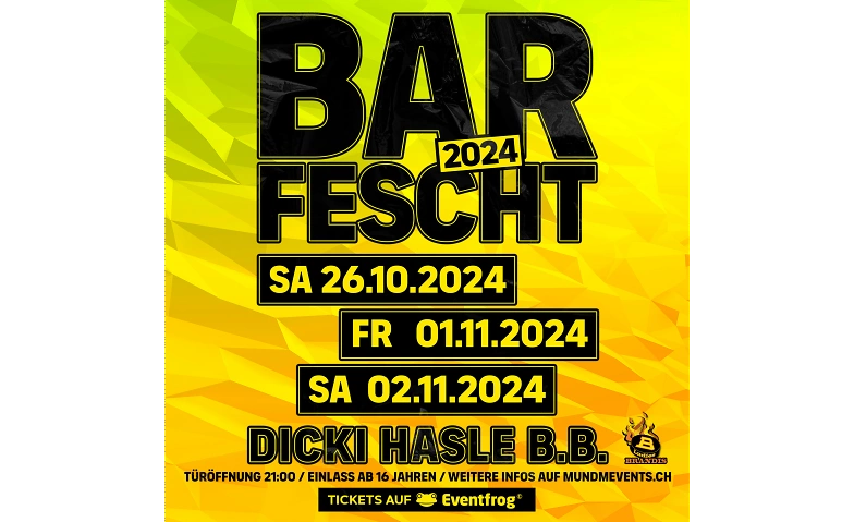 Event-Image for 'BAR FESCHT 2024 HASLE B.B.'