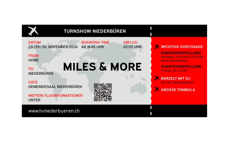 Turnshow Niederb&uuml;ren - Miles &amp; More ${singleEventLocation} Billets