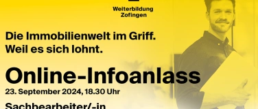 Event-Image for 'Online Infoanlass SB-Immobilien-Bewirtschaftung'