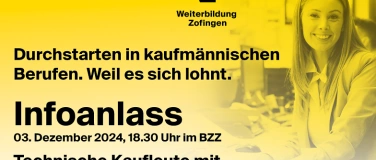 Event-Image for 'Infoanlass Technische Kaufleute mit eidg. Fachausweis'