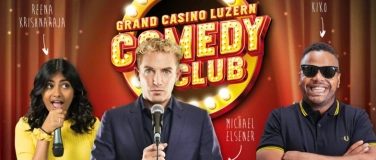 Event-Image for 'Casino Comedy Club: Reena Krishnaraja, Kiko, Michael Elsener'