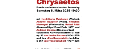 Event-Image for 'Ensemble Chrysaetos. Forelle am Internationalen Frauentag.'