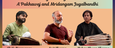 Event-Image for 'Laya Vinyasa: A Pakhawaj and Mridangam Jugalbandhi'