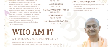 Event-Image for 'Who am I? A Timeless Vedic Perspective'