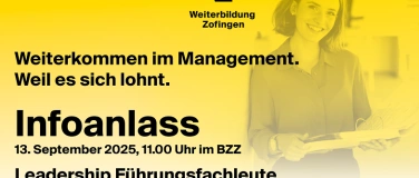 Event-Image for 'Infoanlass Leadership Führungsfachleute'