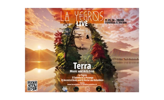 Logo de sponsoring de l'événement La Yegros Live - Terra - Music and Arts Fest Bern