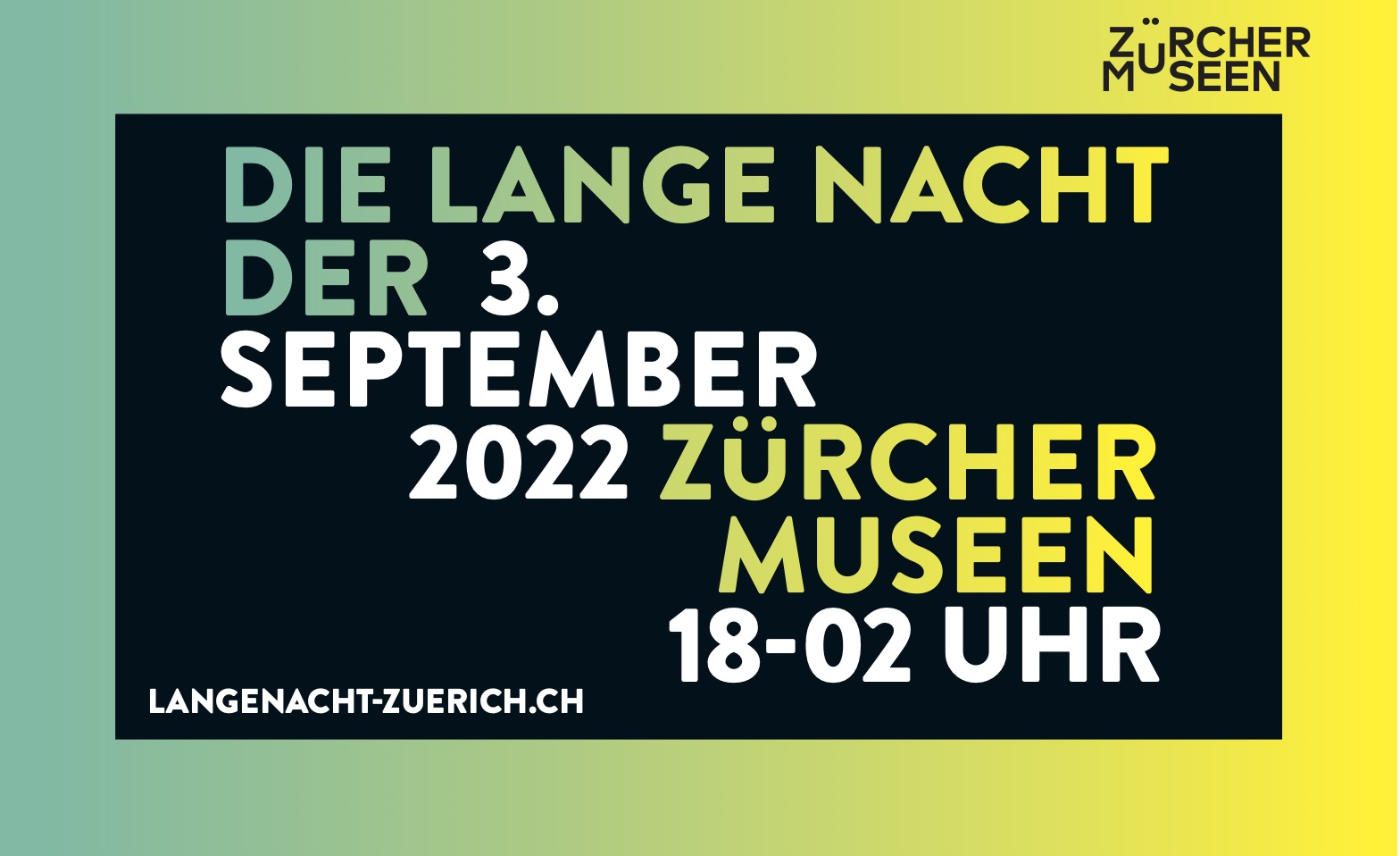 Event-Image for 'DIE LANGE NACHT DER ZÜRCHER MUSEEN'