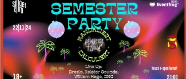 Event-Image for 'Semesterparty "Mandaliert & Kalkuliert"'