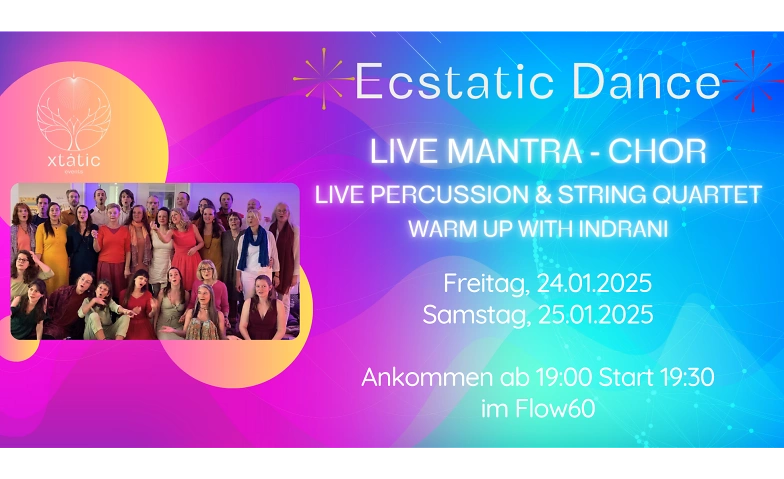 Ecstatic Dance Live: Mantra Chor-Percussion-String Quartet ( ${singleEventLocation} Billets