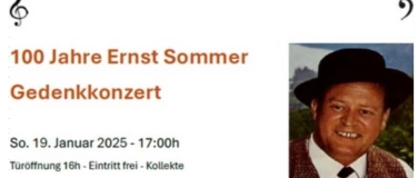 Event-Image for 'Gedenkkonzert «100 Jahre Ernst Sommer»'