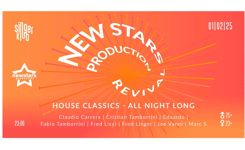 Event-Image for 'new stars production - revival'