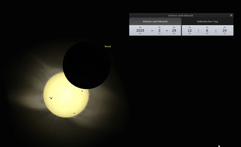 Partielle Sonnenfinsternis Billets