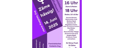 Event-Image for 'Feministischer Streik:  Zäme hässig!'