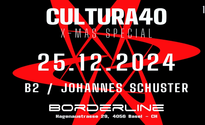 Event-Image for 'CULTURA X-MAS SPECIAL w/ B2 / JOHANNES SCHUSTER'