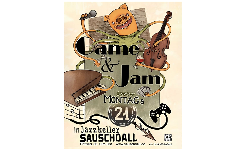 Event-Image for 'Game and Jam'