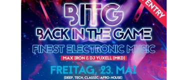 Event-Image for 'BITG - BACK IN THE GAME'