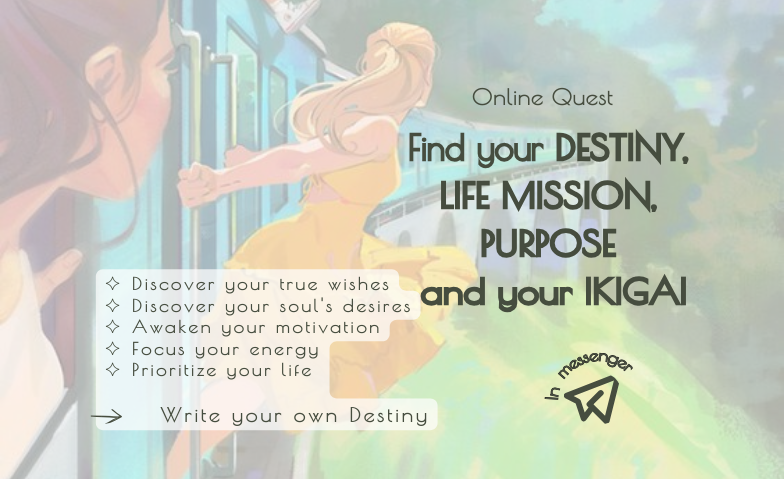 Event-Image for 'QUEST  "FIND YOUR LIFE MISSION, DESTINY & IKIGAI"'