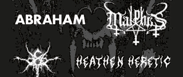 Event-Image for 'Malphas, Rorcal, Abraham , Heathen Heretic'
