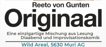 Veranstalter:in von Reeto von Gunten mit «Originaal» 22. November 2024