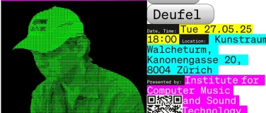 Event-Image for 'ICST Artist Talk: Felix Deufel'