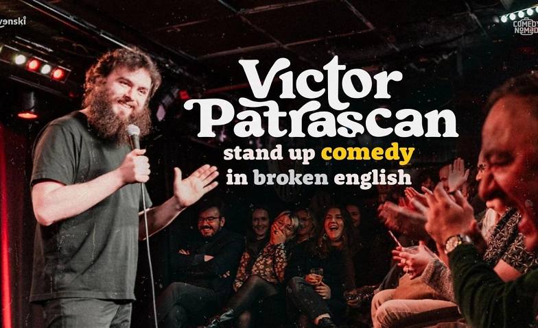 Event-Image for 'Victor Patrascan: Stand up Comedy in broken English'