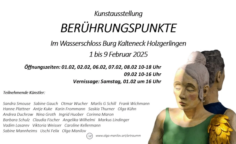 Kunstausstellung BER&Uuml;HRUNGSPUNKTE ${singleEventLocation} Billets