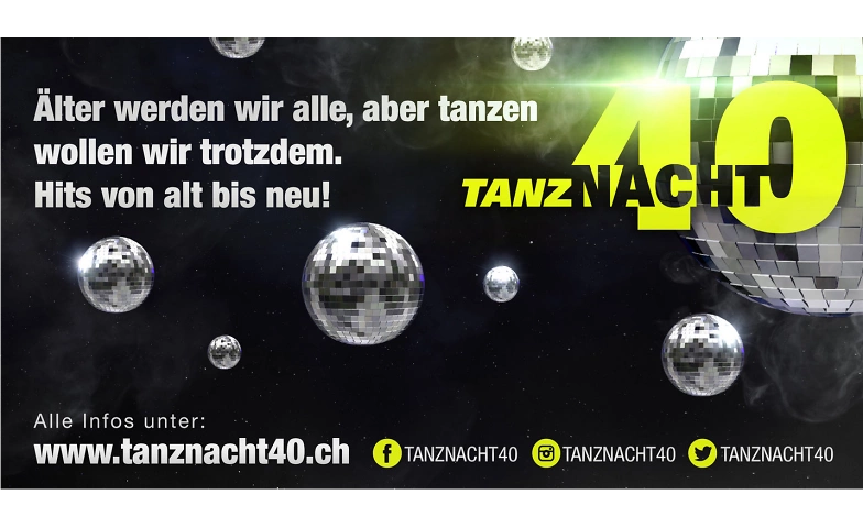 Tanznacht40 Billets