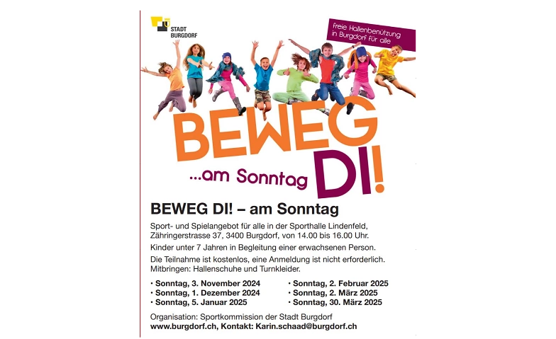 BEWEG DI! Tickets