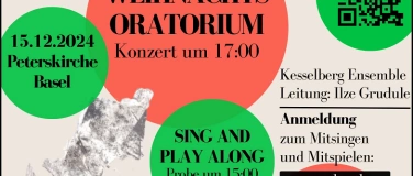 Event-Image for 'Weihnachtsoratorium Sing-and-play-along'