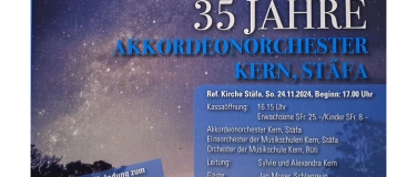 Event-Image for 'Jubiläumskonzert 35 Jahre Akkordeonorchester Kern, Stäfa'