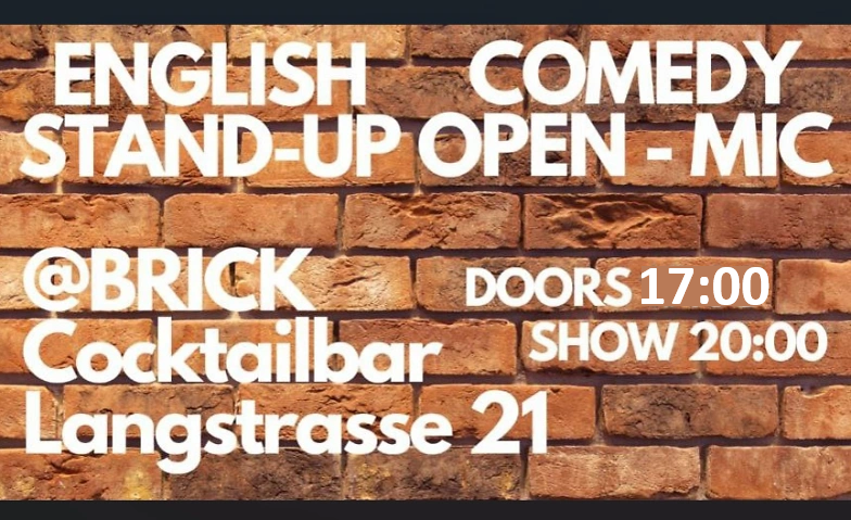 Front Row Comedy: Wednesday at Brick Cocktailbar Tickets
