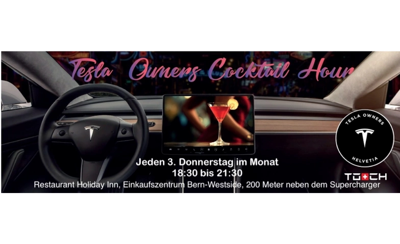 Tesla Stammtisch Bern - Tesla Owners Cocktail Hour Billets