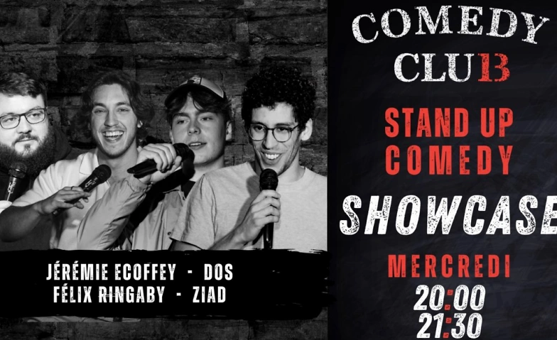 Event-Image for 'Comedy Club 13 Showcase - 29 Janvier'