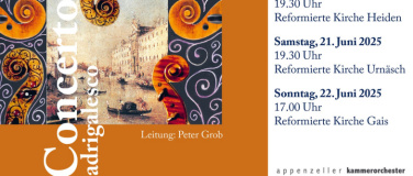 Event-Image for 'Concerto Madrigalesco mit dem Appenzeller Kammerorchester'
