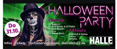 Event-Image for 'HALLOWEEN PARTY  DIE HALLE Tor 2'