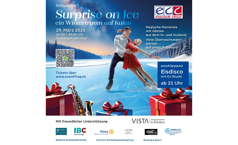 EC CHUR Schaulaufen - Suprise on Ice Tickets