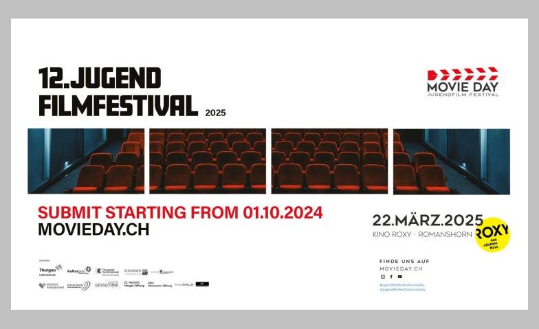 Event-Image for 'Einreichung für den 12. Jugendfilm Festival &quot;Movie Day&'