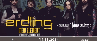 Event-Image for 'Erdling - "MEIN ELEMENT" - DIE 10 JAHRE JUBILÄUMSTOUR'