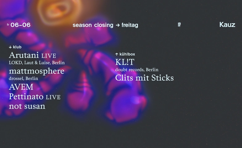 Event-Image for 'Season Closing Freitag'