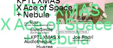 Event-Image for 'KPTL XMAS: 1luu, Sakura & civic3mille  Space: Audiotheque'