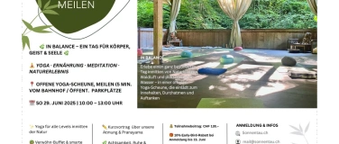 Event-Image for 'Yoga Event Meilen - In Balance - Körper, Geist und Seele'